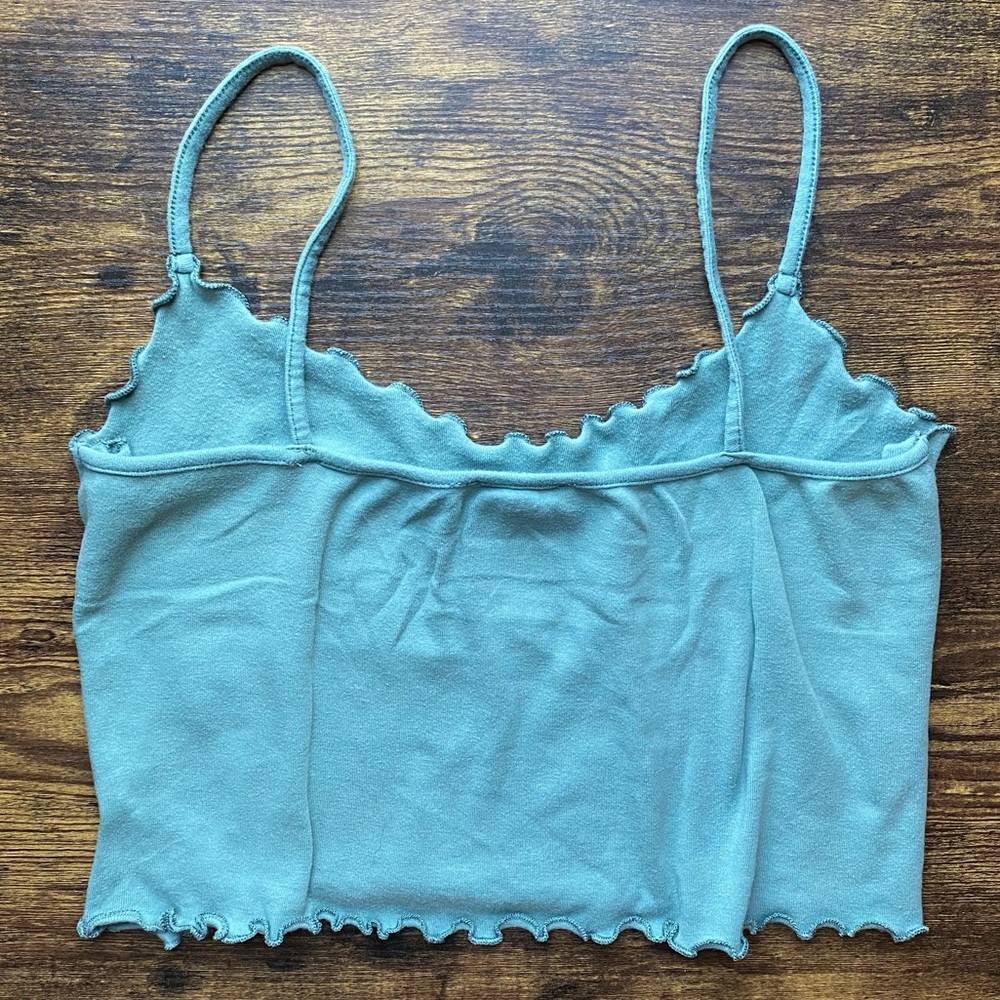 TOPSHOP Cropped Tank Top - Picture 2 of 4